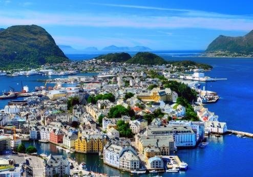 Alesund , omgeving