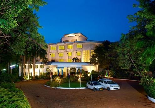 Sangam Hotel, ingang