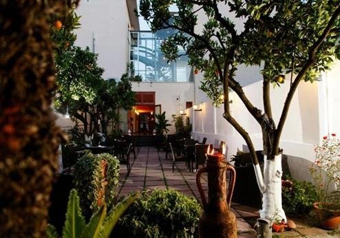 Hotel Diana, tuin
