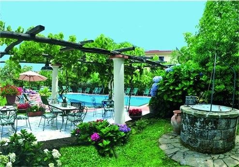 Hotel Villa Fernanda, tuin