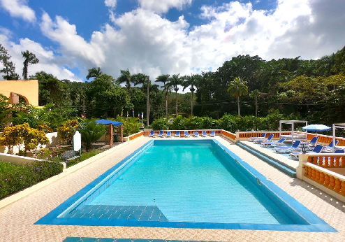 Hotel Rancho San Vicente, zwembad