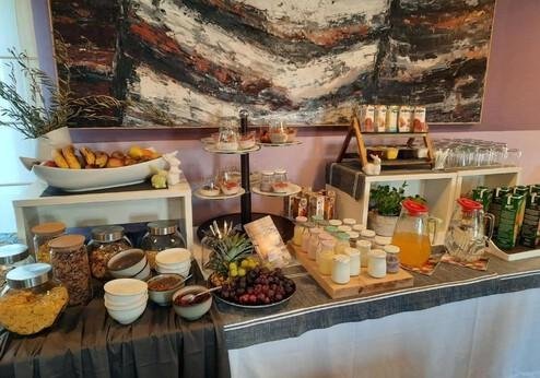 Boutique hotel Vela Vrata Buzet, ontbijt