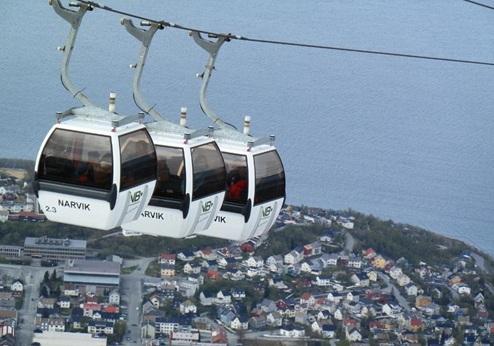 Thon hotel Narvik, omgeving
