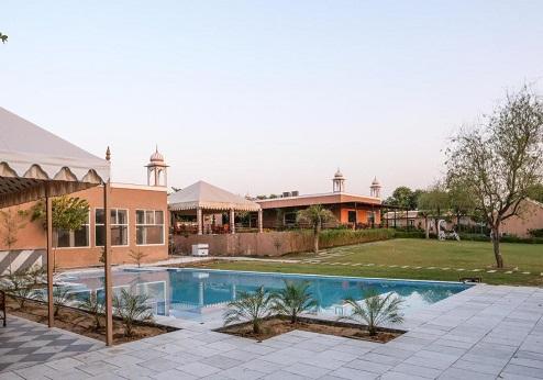 Aangan Resort, uitzicht resort