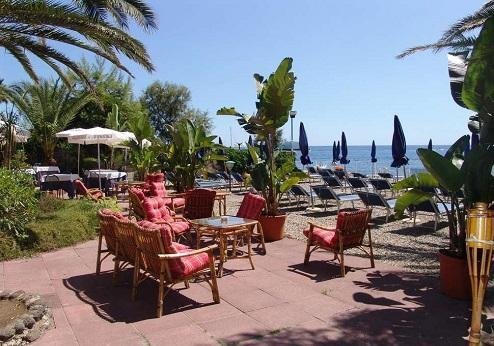 Hotel Kalos, terras