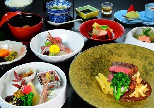 Hakone Yumoto Onsen Yoshiike Ryokan, lokale gerechten