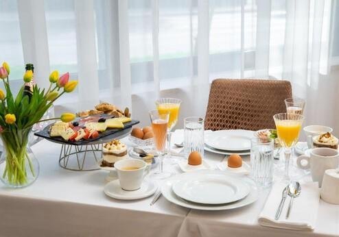 Hotel Corner, ontbijt