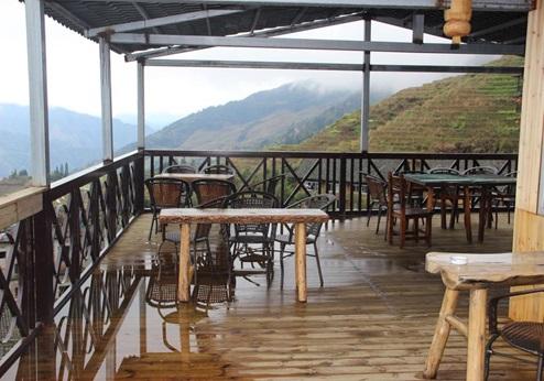 Liqing Guesthouse, terras