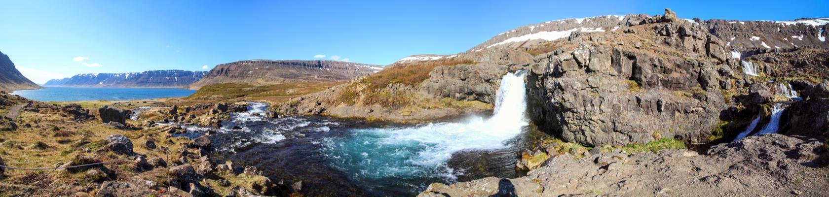 Dynjandi-waterval, Westfjorden