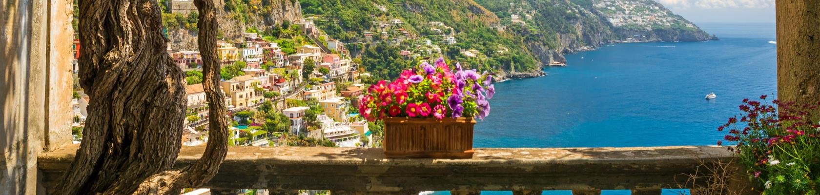 Positano aan de Amalfikust