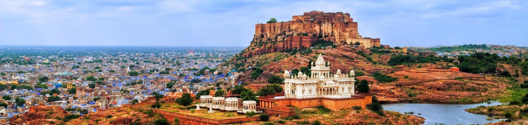 De blauwe stad Jodhpur