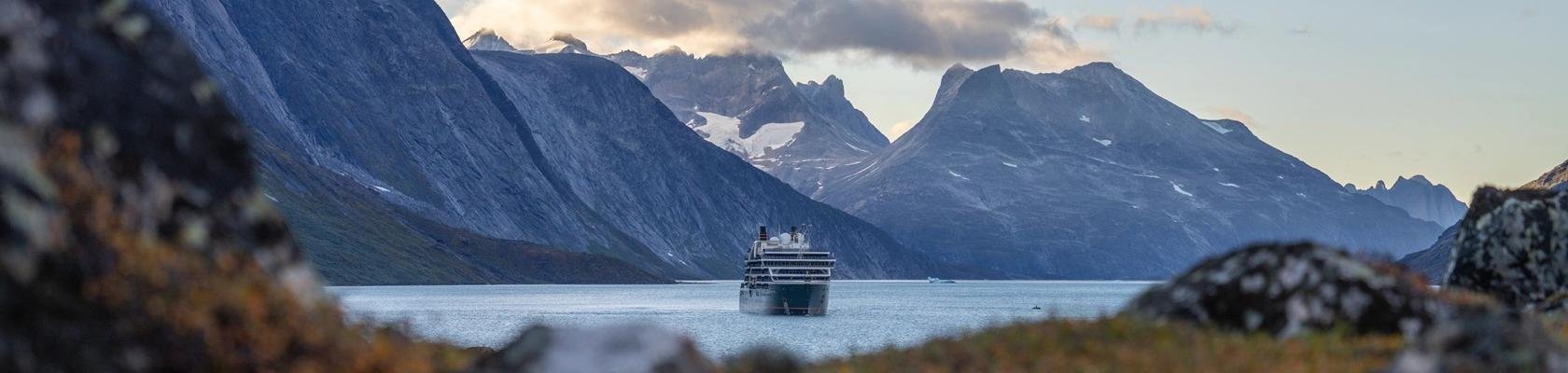 Seabourn Venture in Groenland