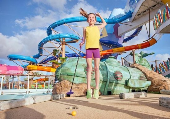 Minigolf bij Lost Dunes