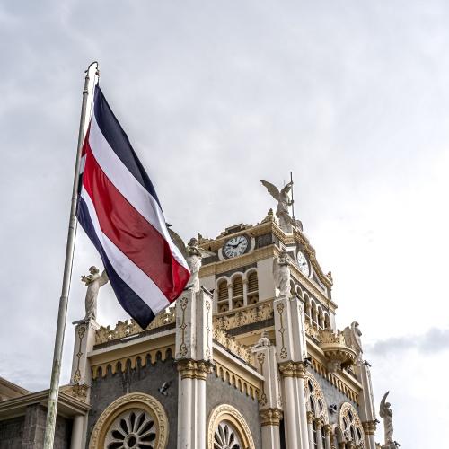 Vlag Costa Rica