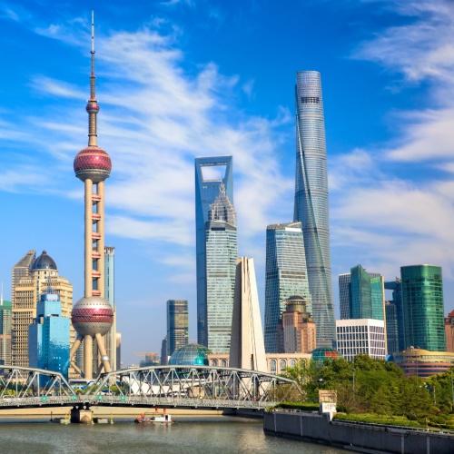 Oriental Pearl TV-Tower & Shanghai Tower