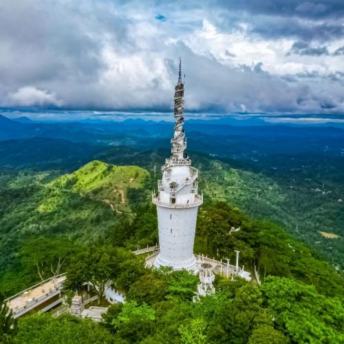 Ambuluwa toren in Sri Lanka