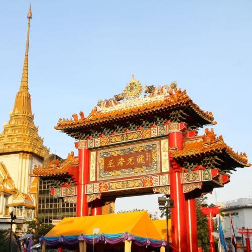 Poort van China Town Bangkok
