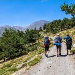 Sierra Nevada, wandelaars