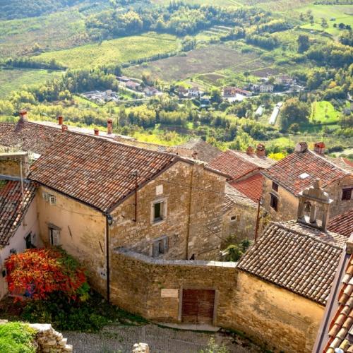 Motovun, kleine straten