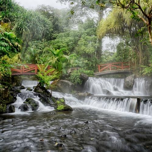 Watervallen in La Fortuna