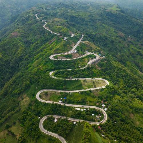 Weg door het noorden van Luzon