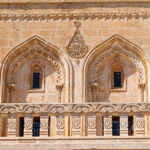 Details van het Mor Gabriel-klooster