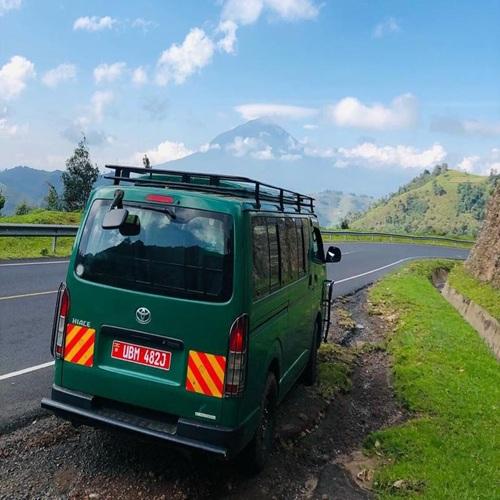 Vervoer tijdens safari