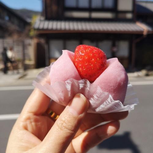 Aardbei Mochi