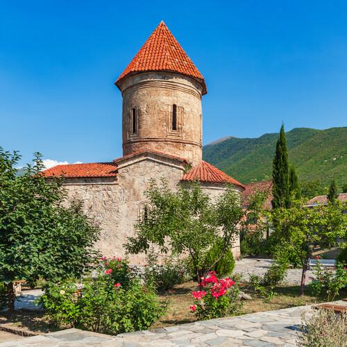Kish-kerk nabij Sheki, Azerbeidzjan