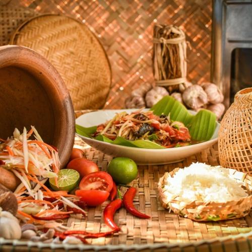 Ingrediënten Thais eten (Som Tam)