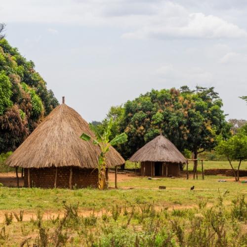 Dorp in Oeganda