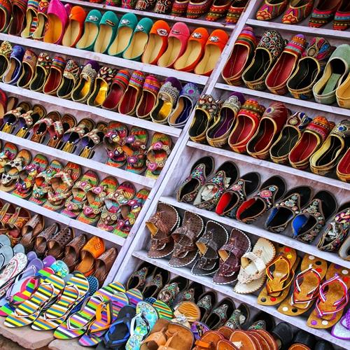 Schoenen in de Bazar