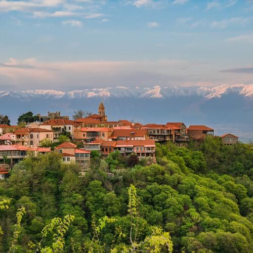 Sighnaghi, Kakheti wijnregio, Georgië