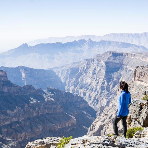 Jebel Shams, uitzichtpunt