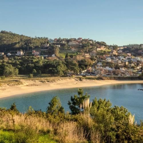 Rías Baixas, strand en zee