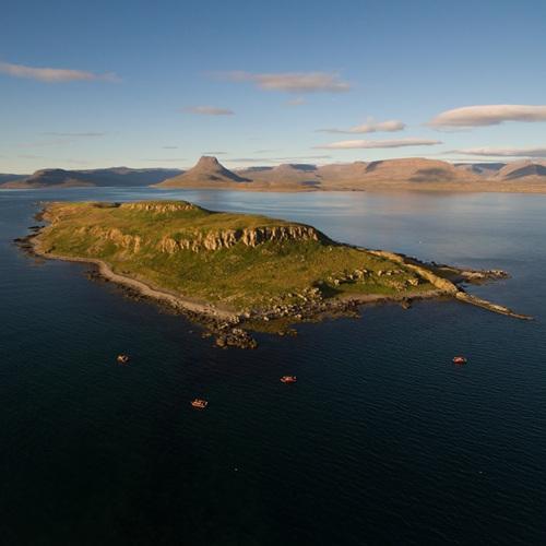 De omgeving van Ísafjörður, IJsland
