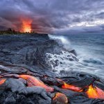 Lavastroom in Hawaii