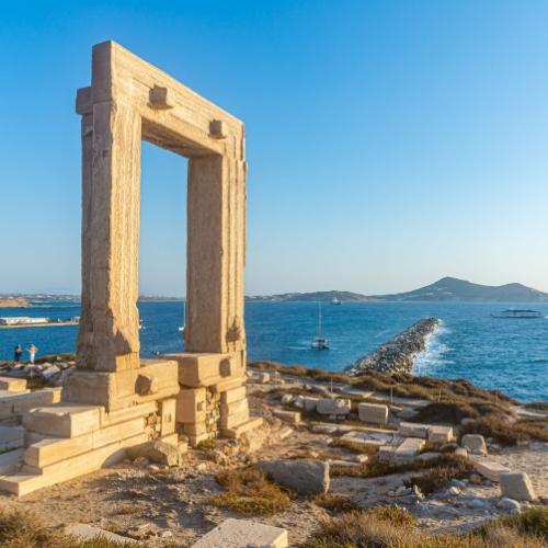 Naxos, tempel van Apollo