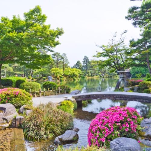 Kenrokuen tuin