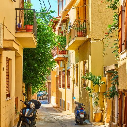 Knusse straat, Aegina