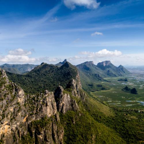 Sam Roi Yod landschap