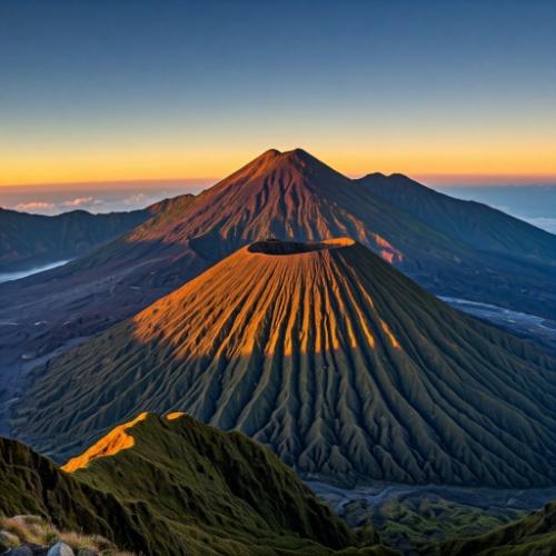 Rinjani Vulkaan, Lombok
