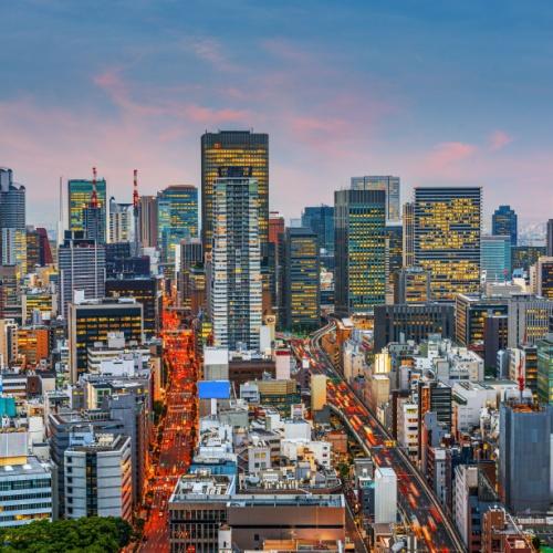 Osaka, skyline