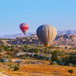 Luchtballonvaart boven Cappadoci&euml;