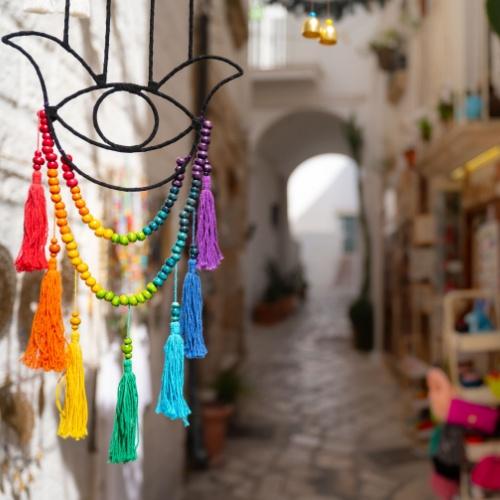 Souvenirs bij Polignano a Mare