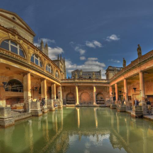 Romeinse baden van Bath