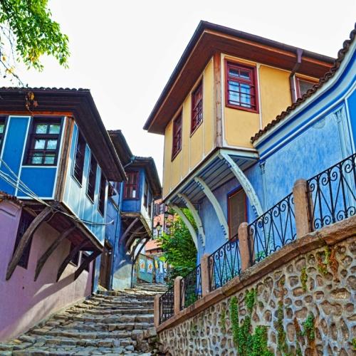 Plovdiv, oude stad