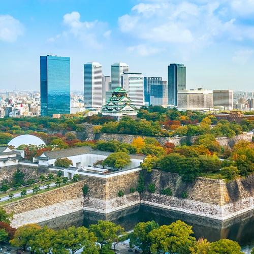 Osaka, kasteel