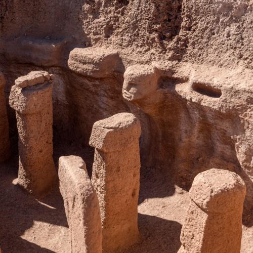 De archeologische vindplaats Karahantepe