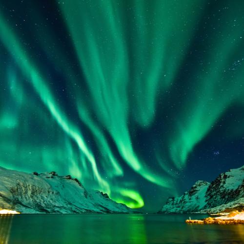 Noorderlicht nabij Tromsø